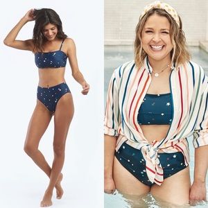 NWOT Summersalt The Home Edit Star Bikini Set